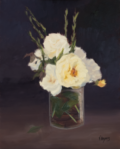 Roses in a Vase